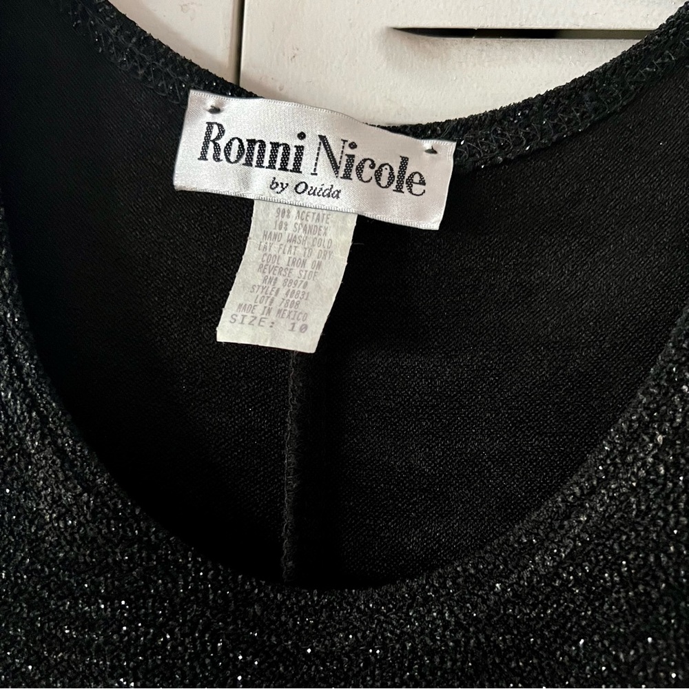 Ronni Nicole by Ouida Glitter/Shimmer Maxi Dress - Picture 3 of 7